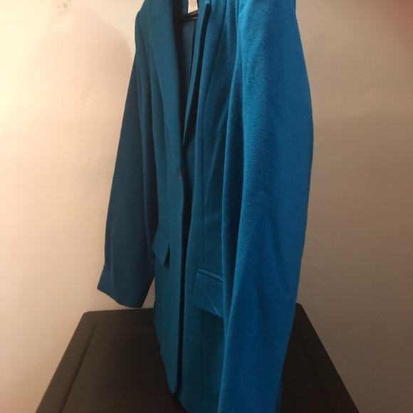 Blue Blazer size 8P Petite - Picture 2 of 8